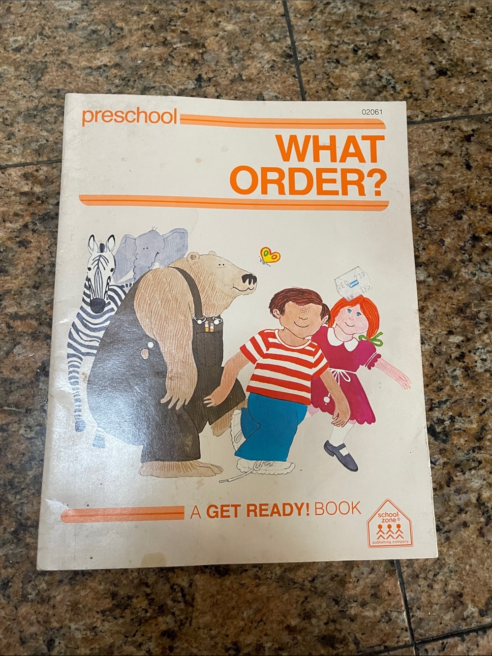 Awesome vintage kids workbook unused